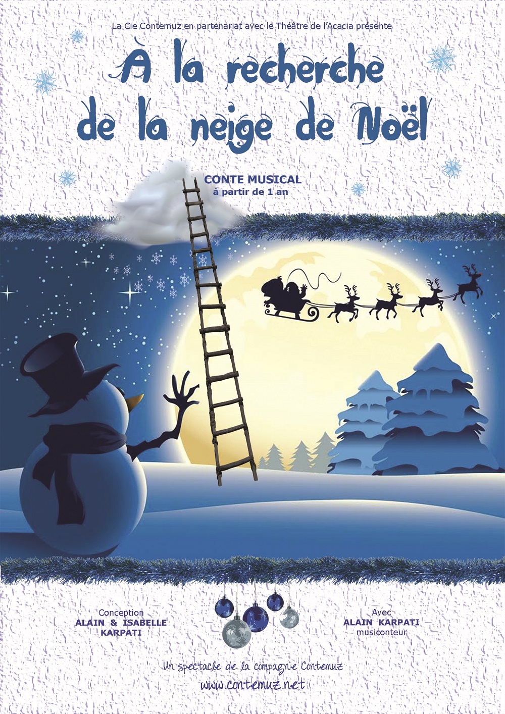 À LA RECHERCHE DE LA NEIGE DE NOËL