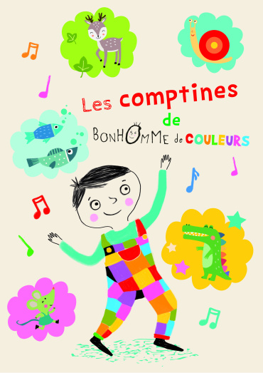 LES COMPTINES DE BONHOMME DE COULEURS